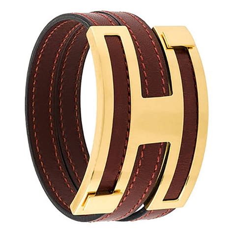 hermes cavalier bracelet|Hermes leather strap bracelet.